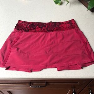 Lululemon tennis skort